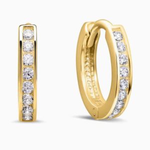 Minimalist Gold Hoops Earrings