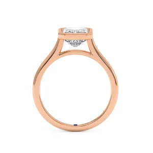 Radiant Diamond Plan Engagement Ring