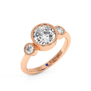 Round Trilogy Ring